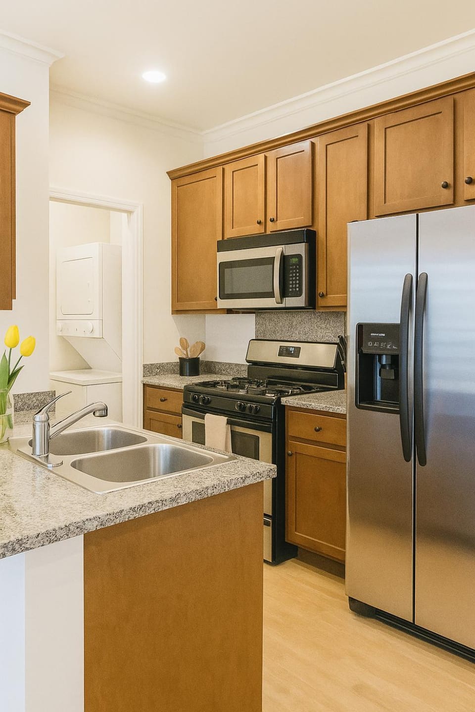 microwave, kitchen