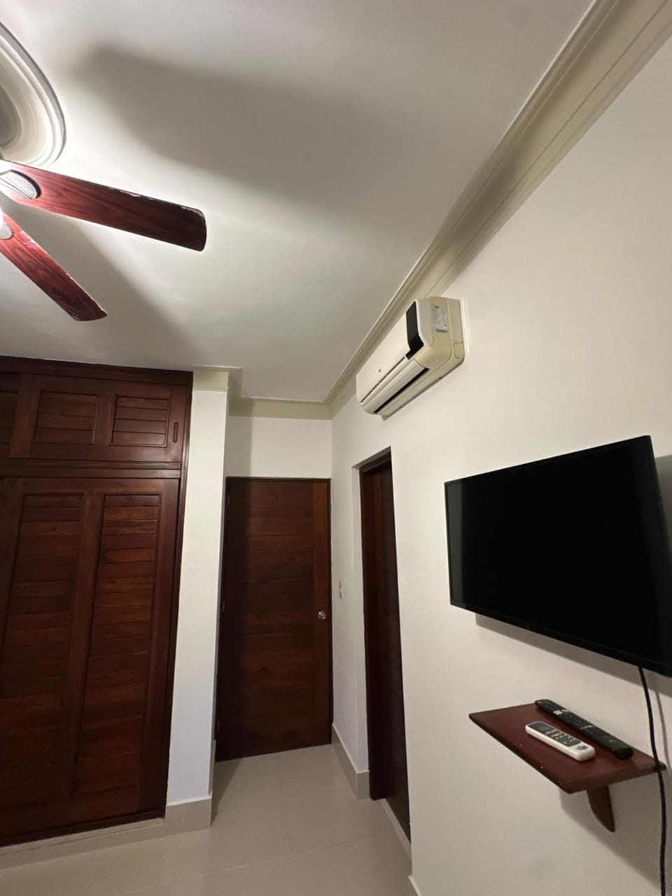 TV and multimedia, wardrobe, air conditioner