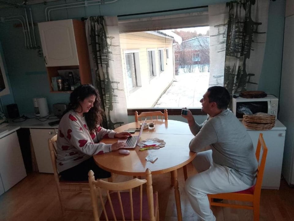 Dome Backpackers hostel Ounasvaara Luxury tent in Rovaniemi