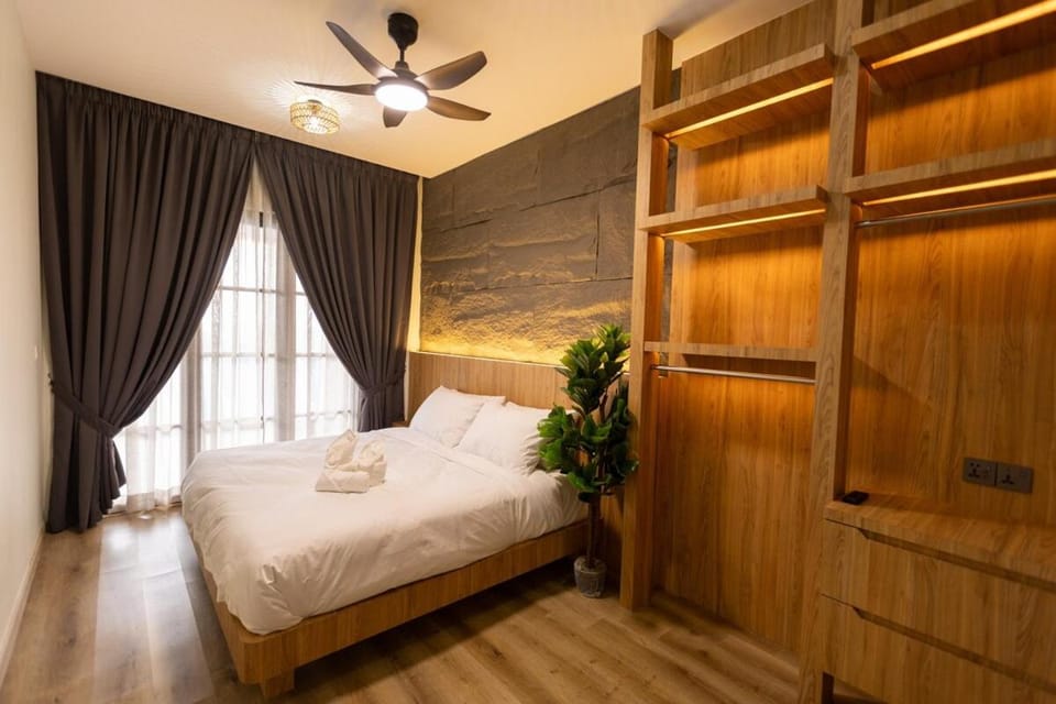Bed, Photo of the whole room, Bedroom, wardrobe