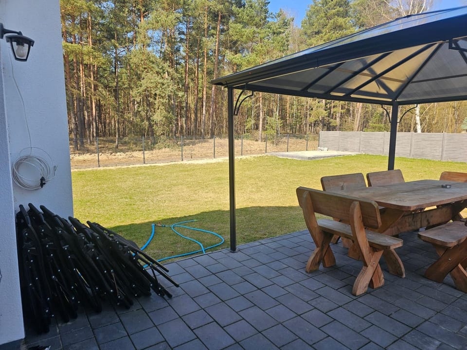 Leśny Zakątek Świączyń Jacuzzi, sauna, ognisko House in Greater Poland Voivodeship