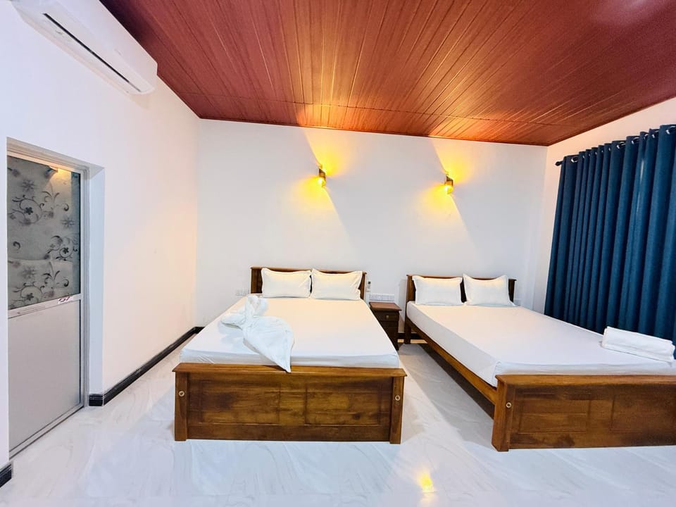 Bed, Bedroom, air conditioner