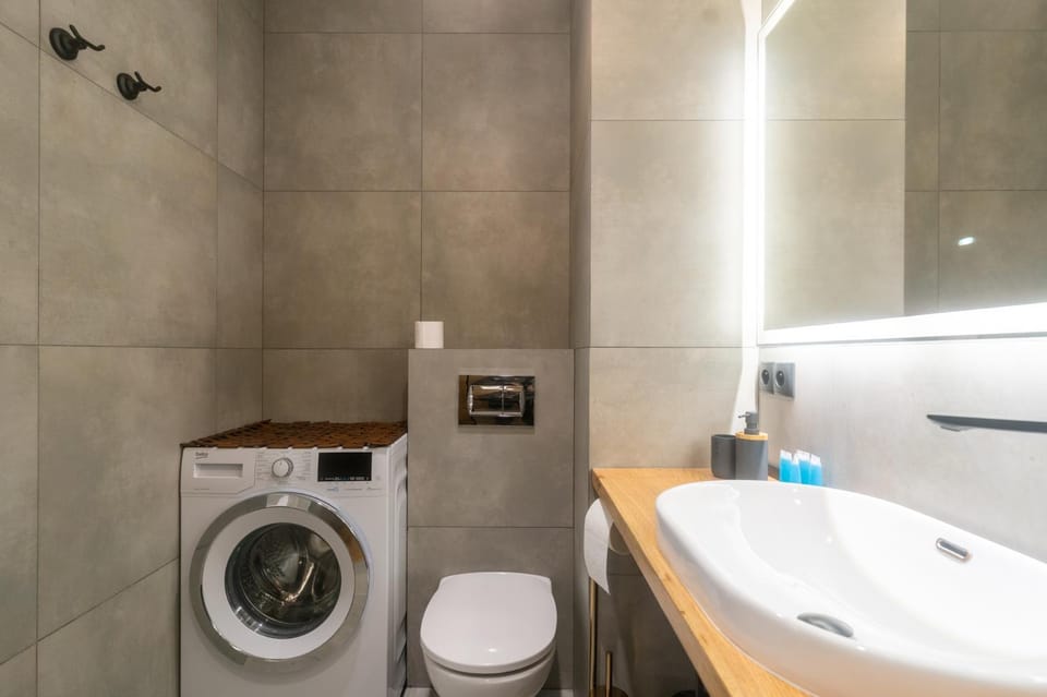 Toilet, Bathroom, washing machine