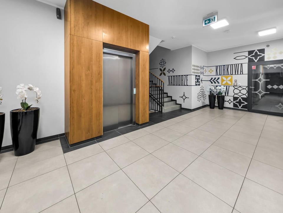 Property building, elevator