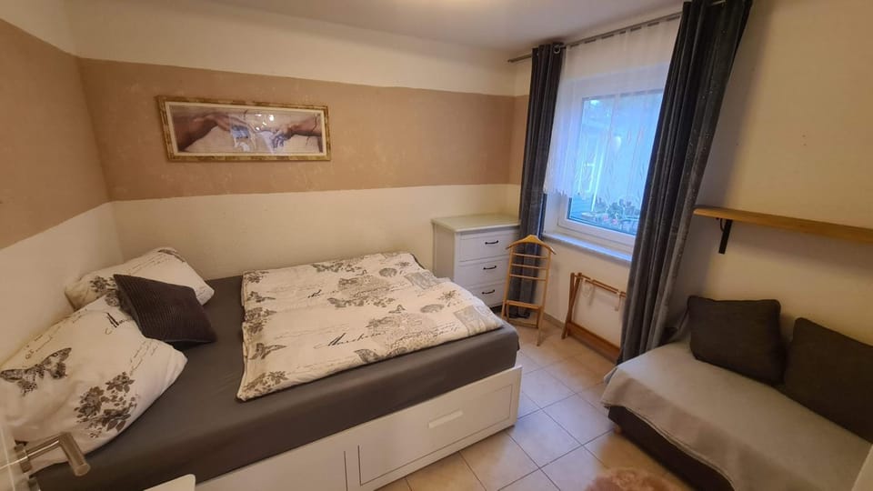 Property building, Living room, Bedroom