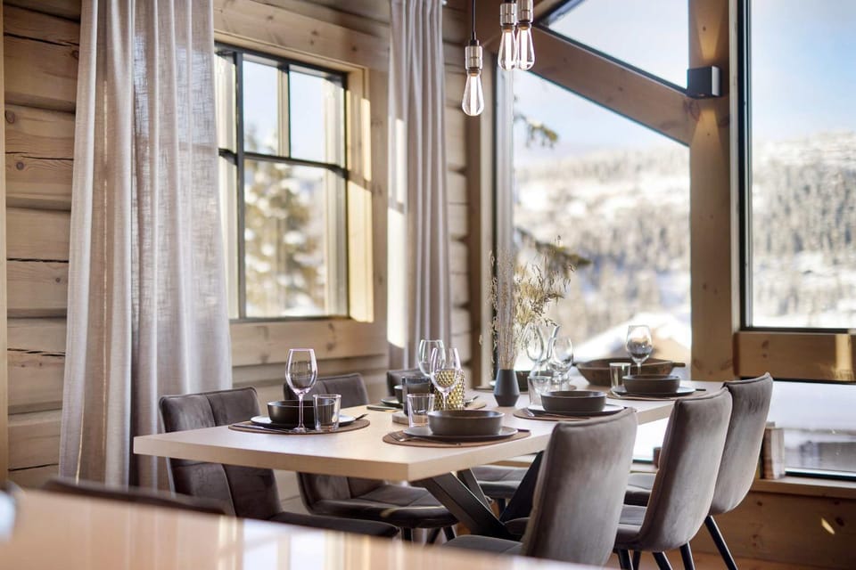 Skjonnhet Cottage - Luxury chalet next to ski slopes Chalet in Innlandet