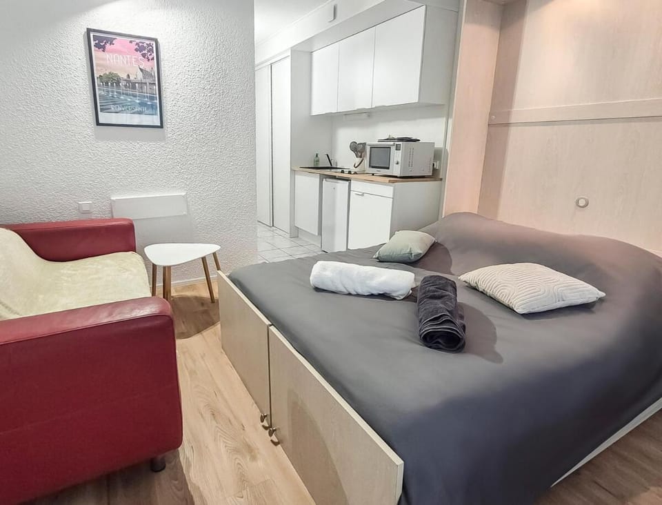 Studio cosy proche Nantes - parking Apartment in Carquefou