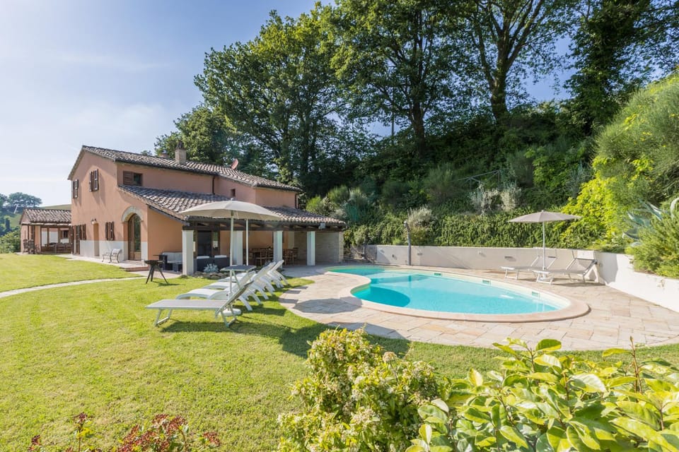 Property building, Natural landscape, Swimming pool
