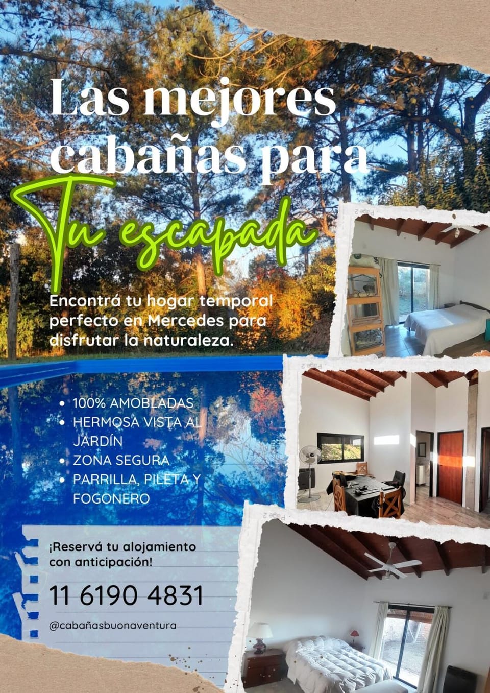 Cabaña Buonaventura House in Mercedes