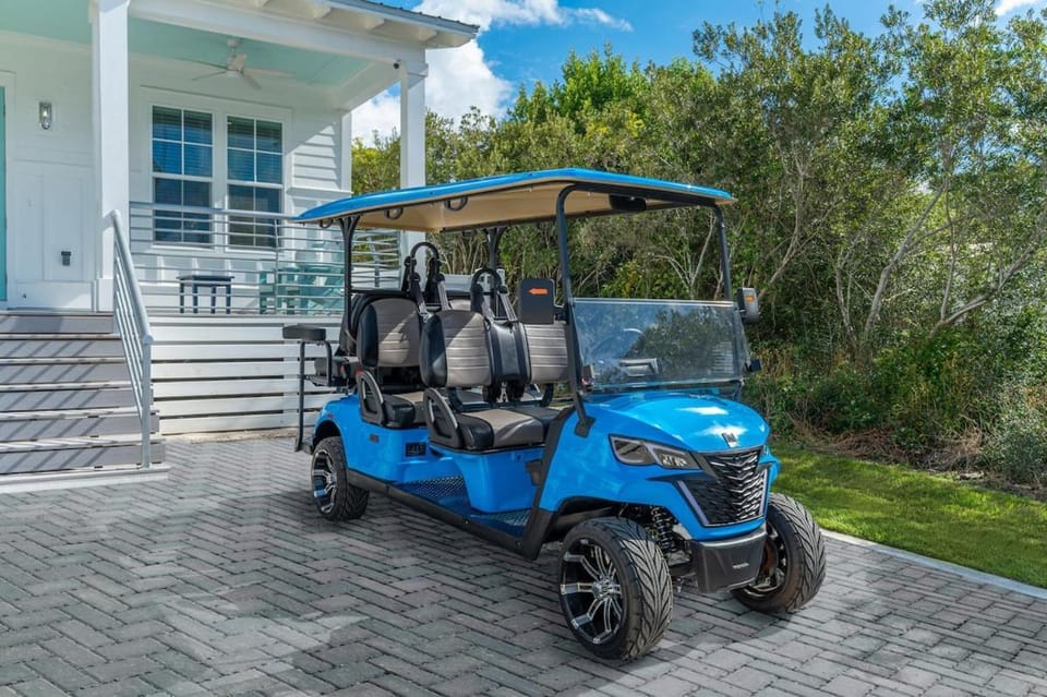 NEW! Symphony! Sleeps 18 - Pool - Golf Cart House in South Walton County