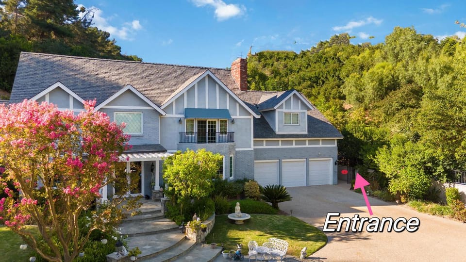 Luxury LA Garden Estate Private Pool HotTub Tennis House in La Habra