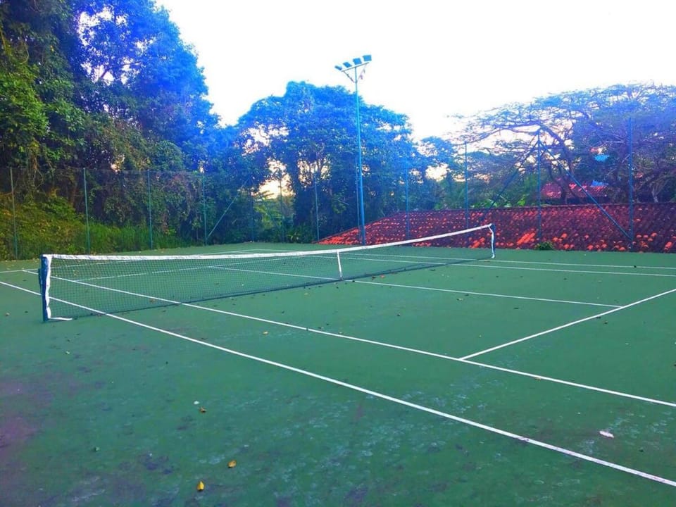 Day, Tennis court
