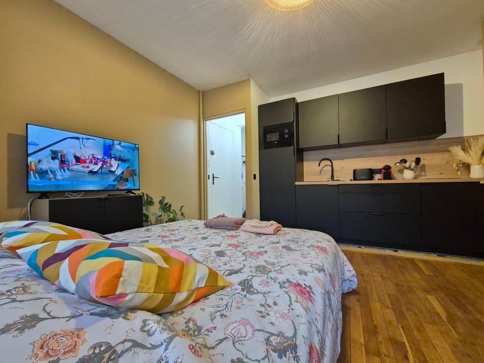Studio Camaïeu hypercentre Parking Privé Apartment in Rouen