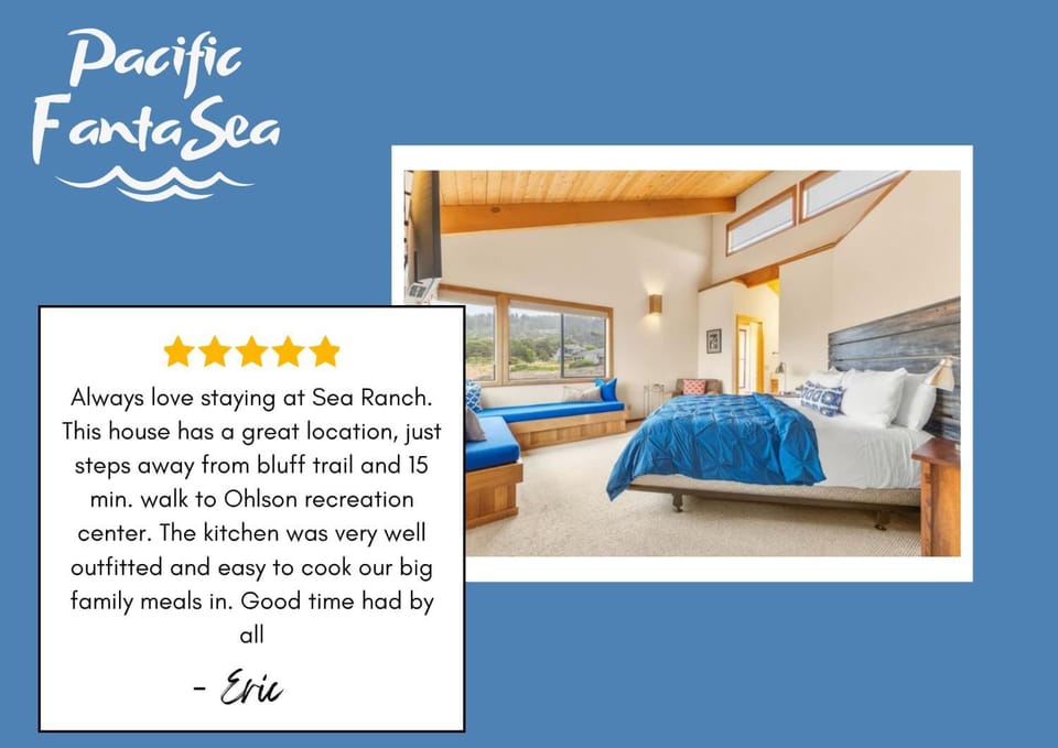 Pacific FantaSea - Ocean Views & Hot Tub Escape House in Sonoma County
