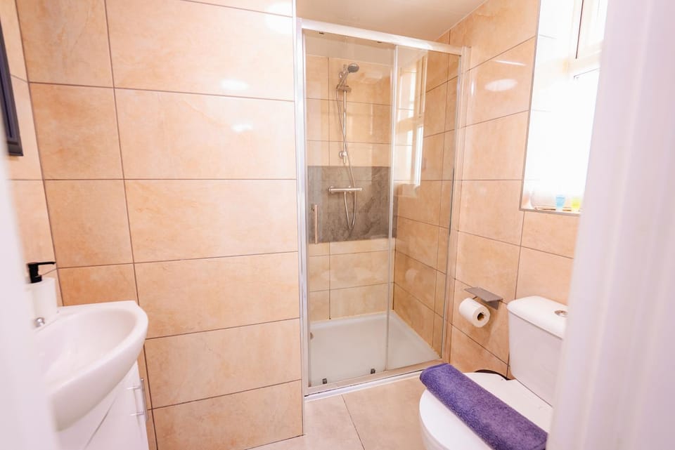 Shower, Toilet, Bathroom, towels