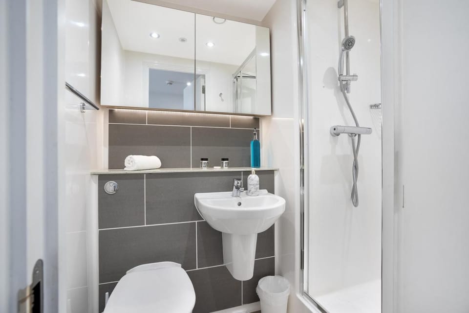 Shower, Toilet, Bathroom, towels