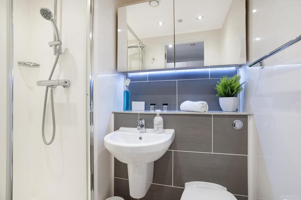 Shower, Toilet, Bathroom, towels