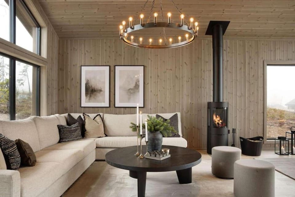 Luxury Trysil Chalet Hot Tub and Sauna Chalet in Innlandet