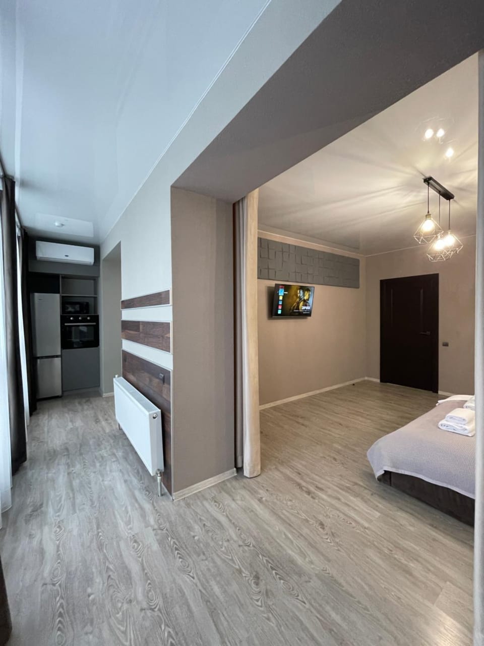 Bed, Photo of the whole room, Bedroom, wardrobe