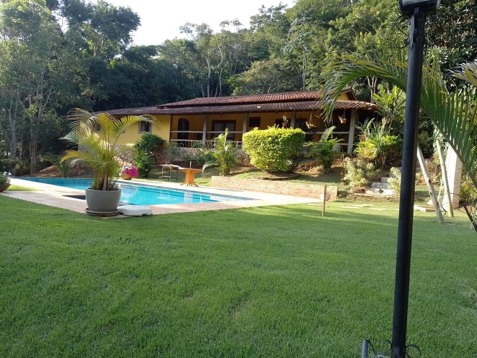 Natural landscape, Garden, Pool view, Swimming pool