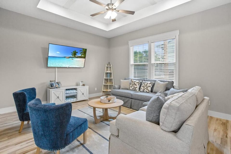 4BD3BA Beach House West end PCB Villa in Panama City Beach