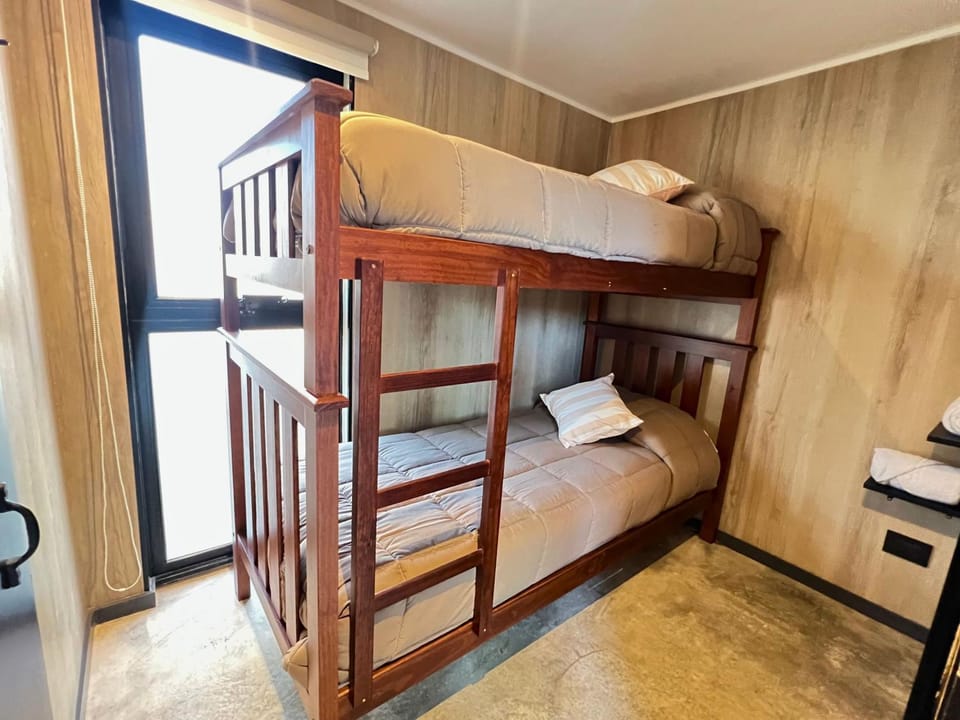 Photo of the whole room, Bedroom, bunk bed
