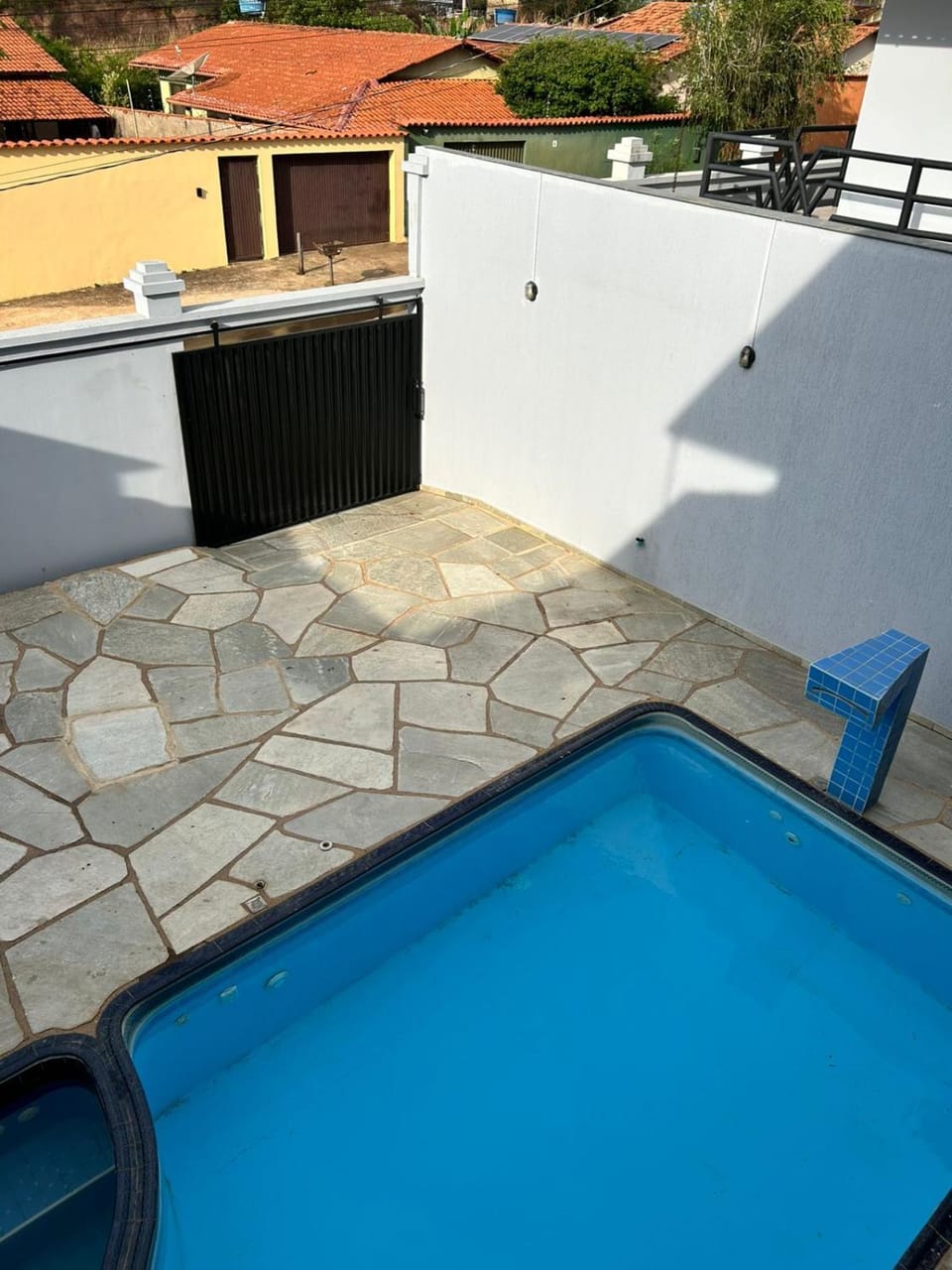 Patio, Day, Pool view, Swimming pool, sunbed