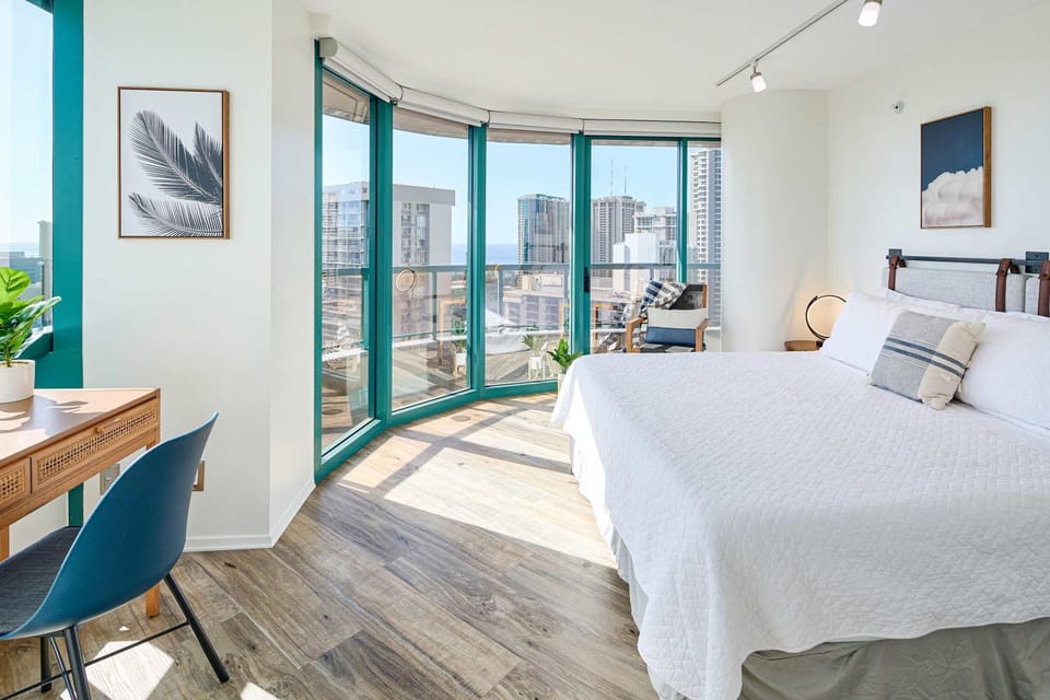 Bed, Balcony/Terrace, Bedroom