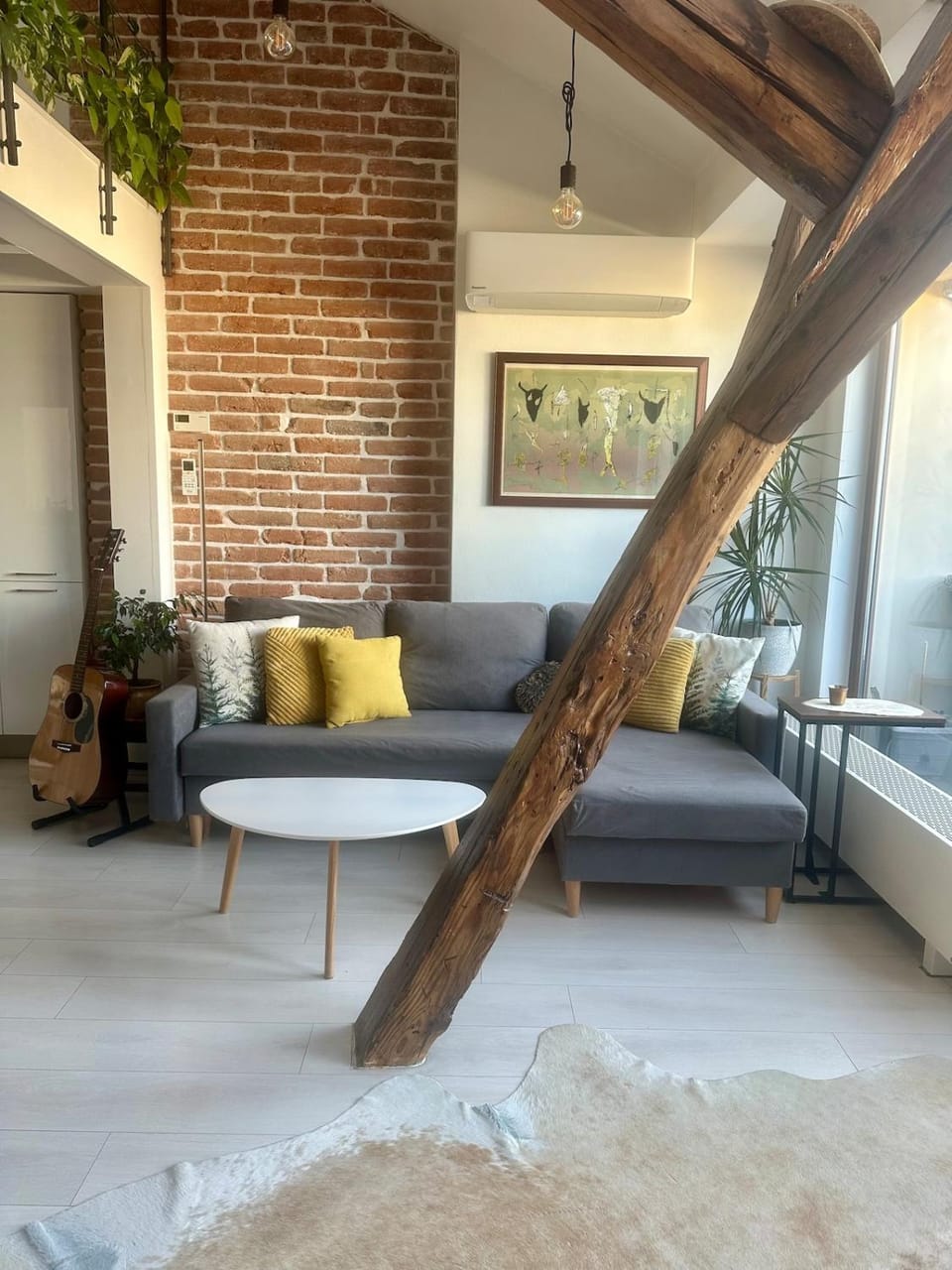 Loft s duší, klidem a terasou v srdci Brna Apartment in Brno