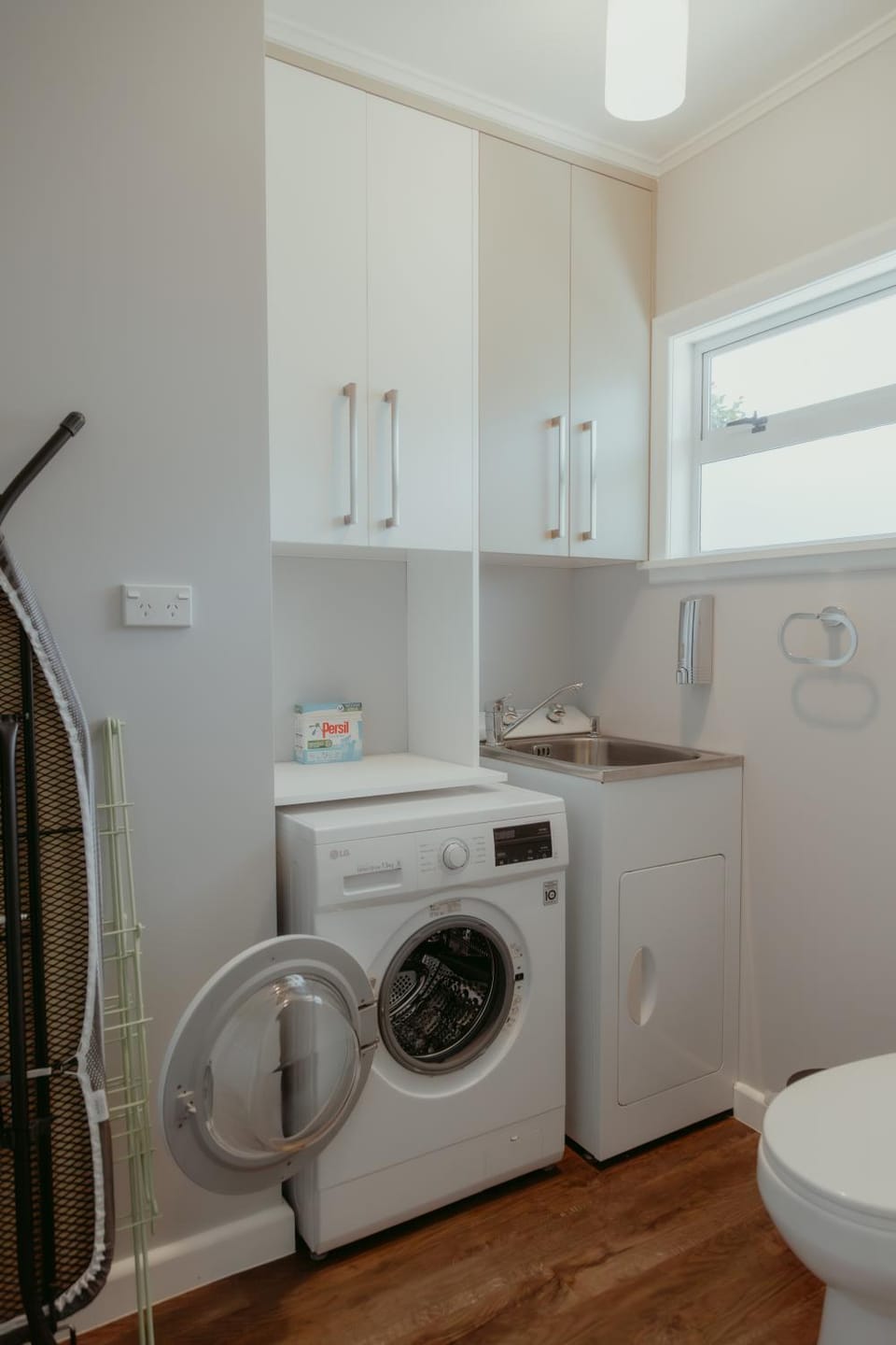 flat iron, laundry, washing machine