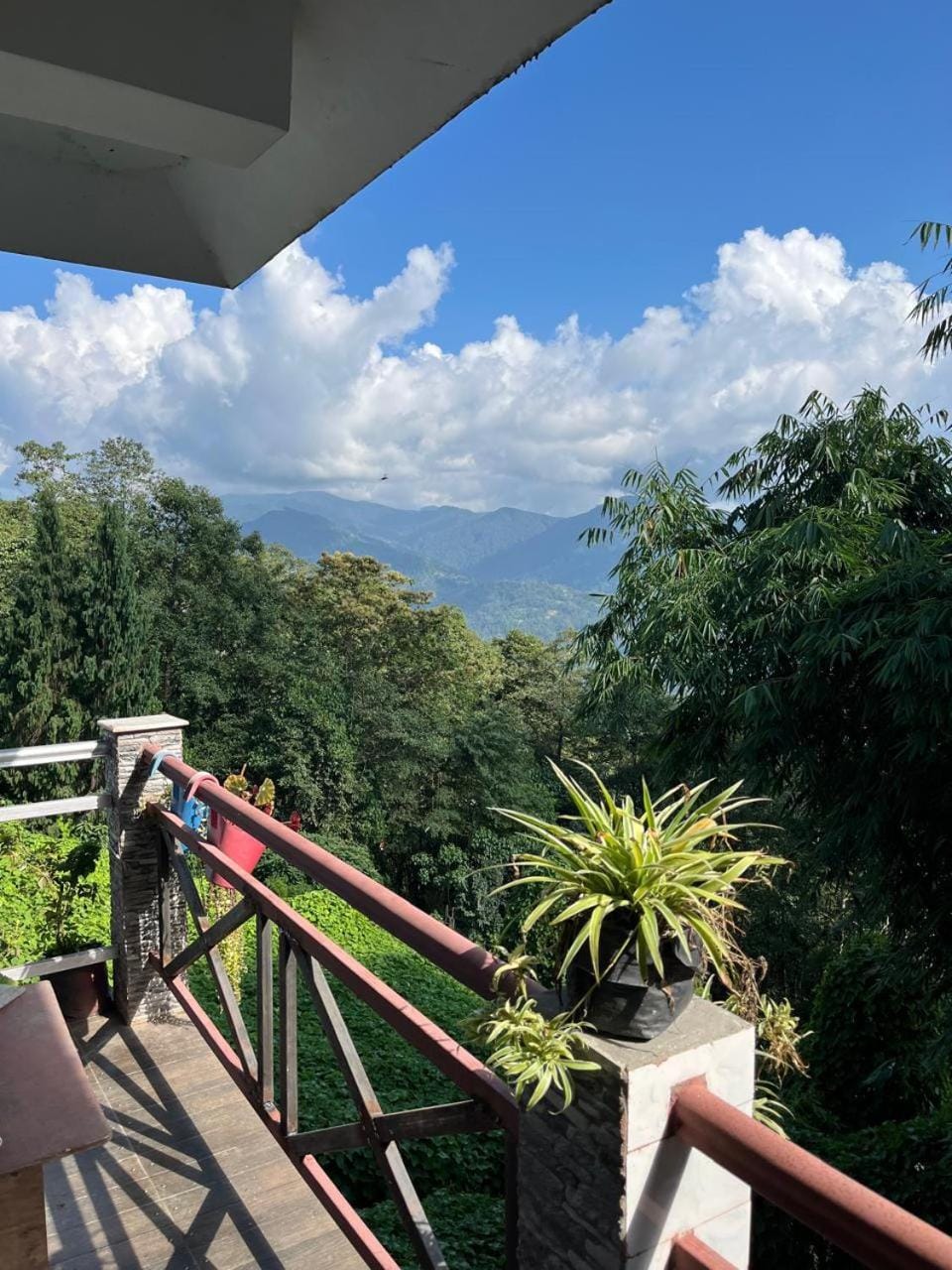 Natural landscape, Balcony/Terrace, Mountain view