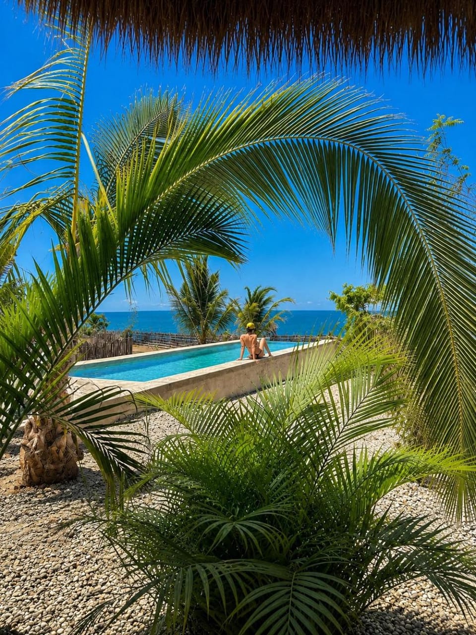 Pool view, Sea view, Swimming pool
