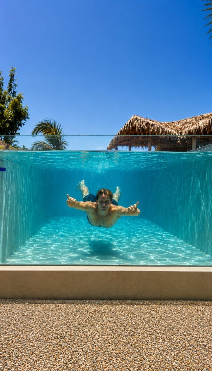 People, Pool view, Swimming pool