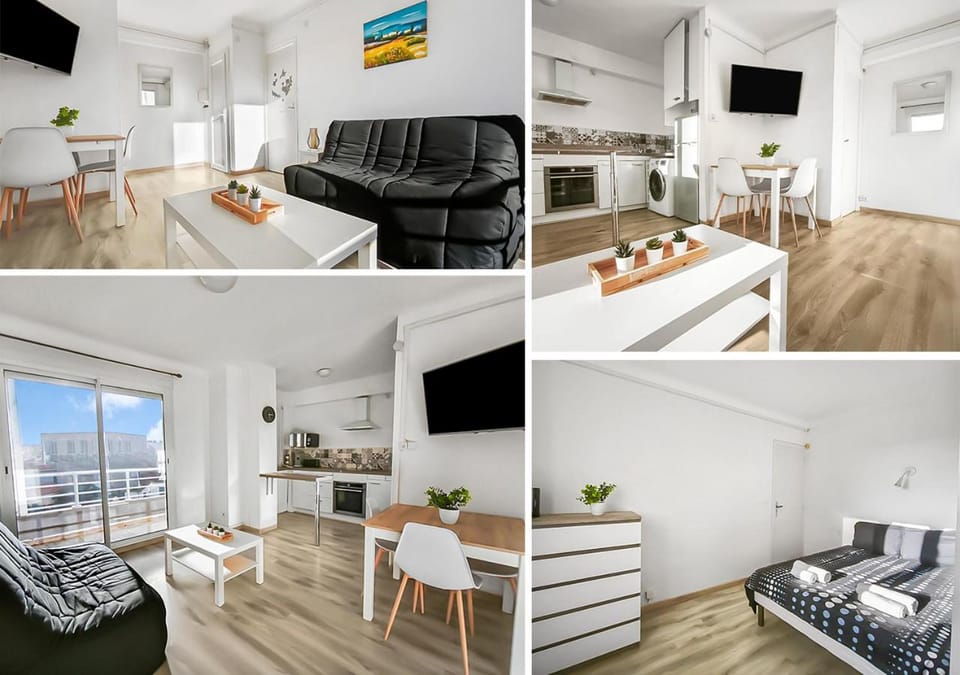 Communal lounge/ TV room, Bed, TV and multimedia, Kitchen or kitchenette, Living room, Photo of the whole room, Seating area, Dining area, Bedroom, oven