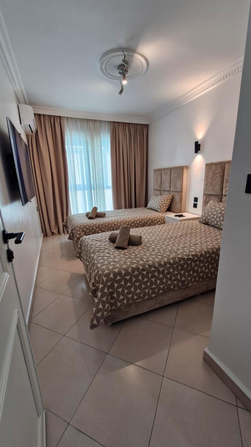 North Cozy Stays Modern 3 Chambres Appartement à Tanger Centre ville Apartment in Tangier