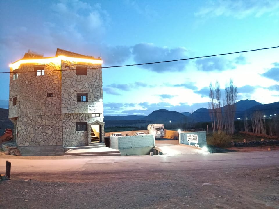 Property building, Night, Mountain view