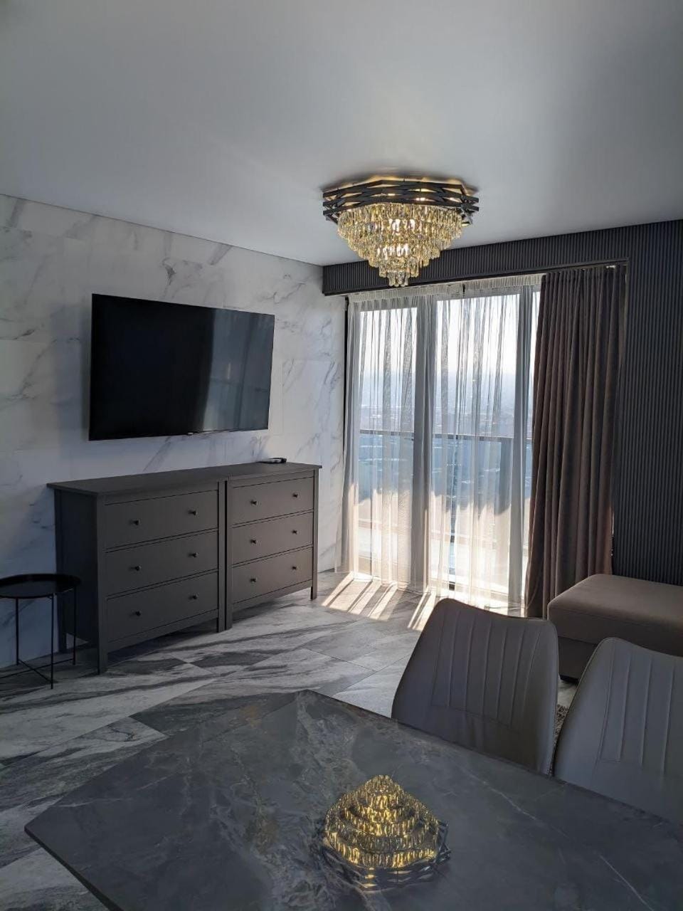 Панорама в центре с видом на стадион Apartment in Batumi