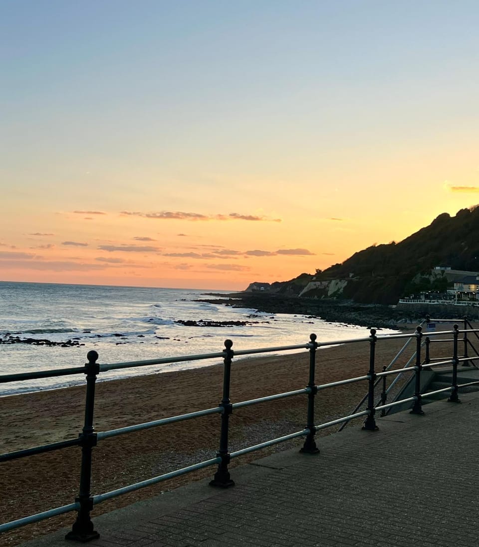 Natural landscape, Beach, Sea view, Area and facilities, Sunset