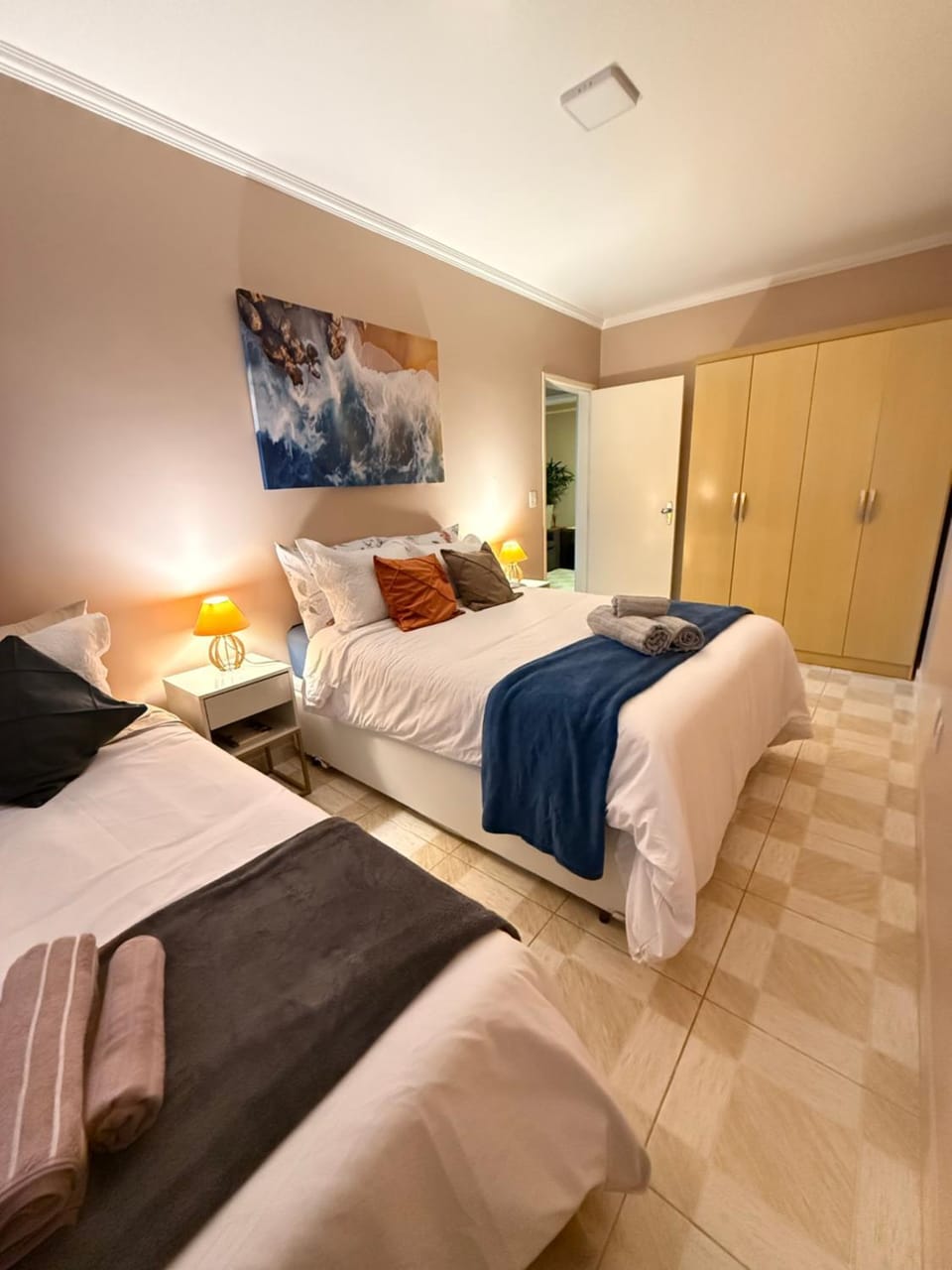 Bed, View (from property/room), Bedroom, wardrobe
