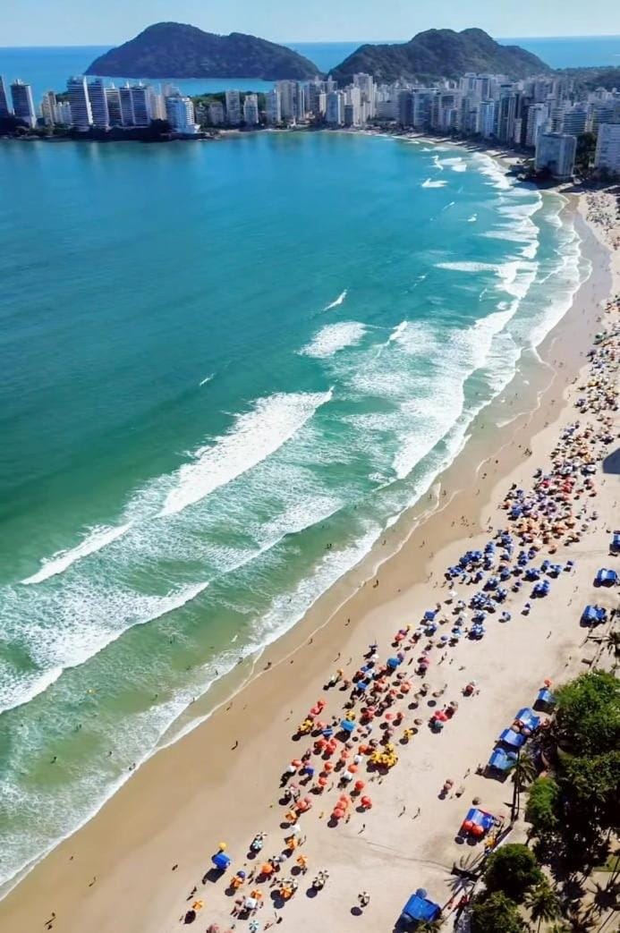 Pé na areia Guarujá Apartment in State of São Paulo