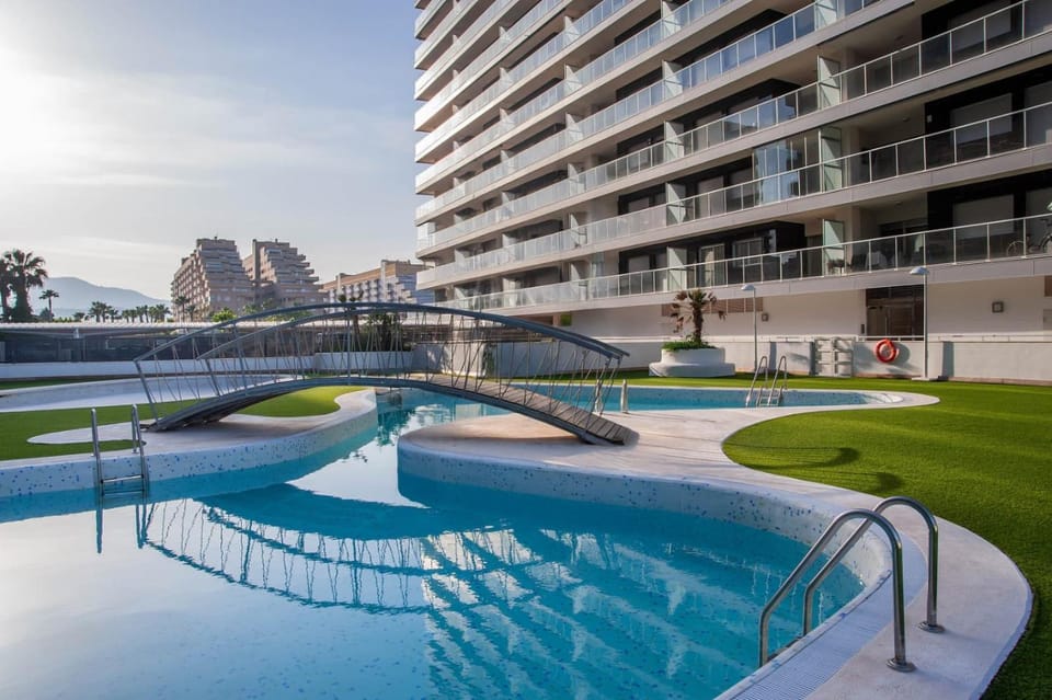 Property building, Pool view, Swimming pool