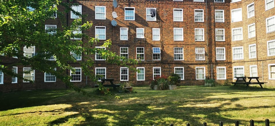 Property building, Garden