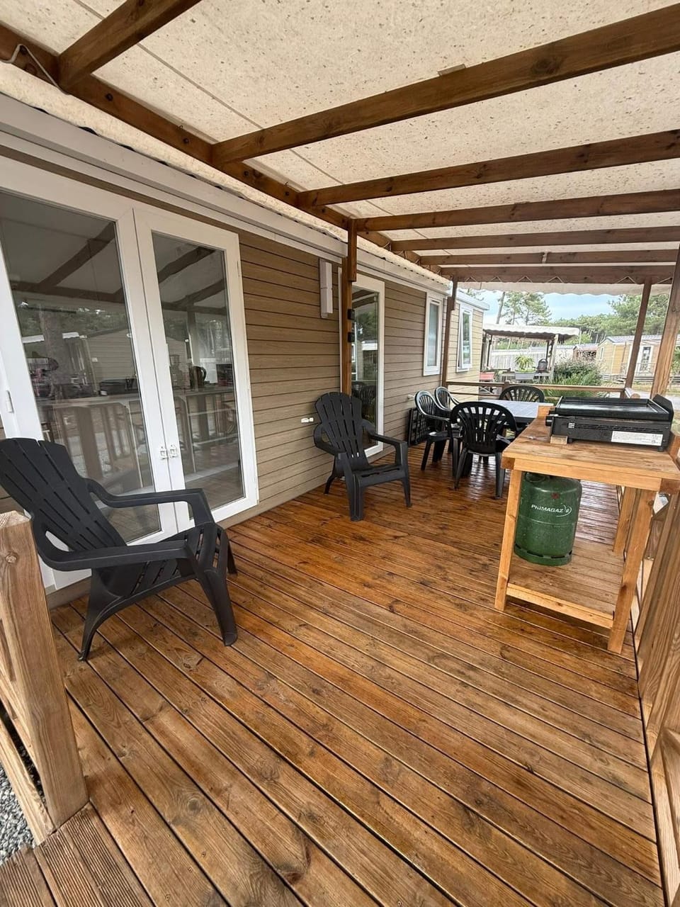 Mobile-home 6 personnes Montalivet Les Bains Campground/ 
RV Resort in Vendays-Montalivet