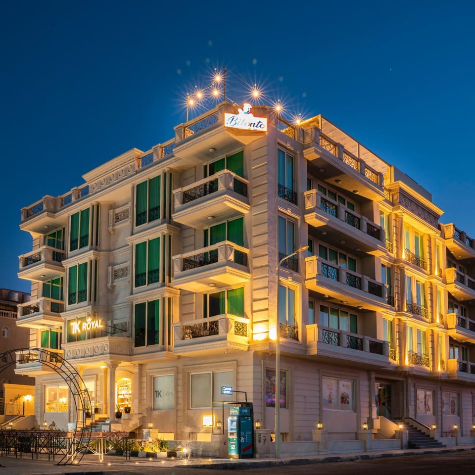Property building, Night, City view, Location