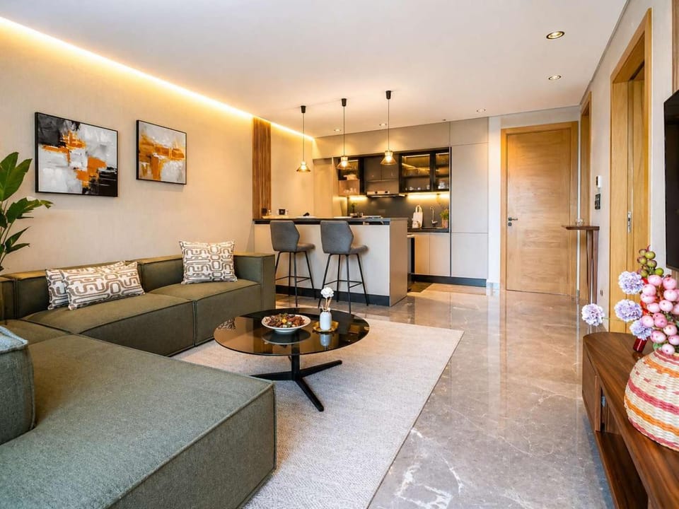 The Stay of Dreams - Sea View and Pool Access Apartment in Casablanca