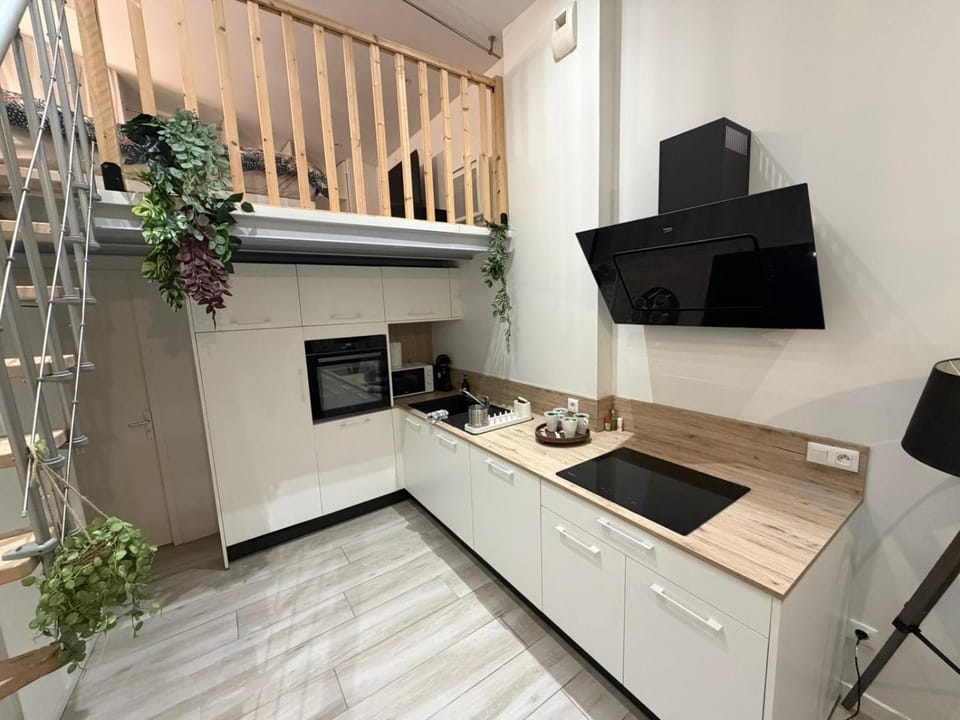 Duplex Moon x4 pers NEW - Gare Parilly Apartment in Lyon