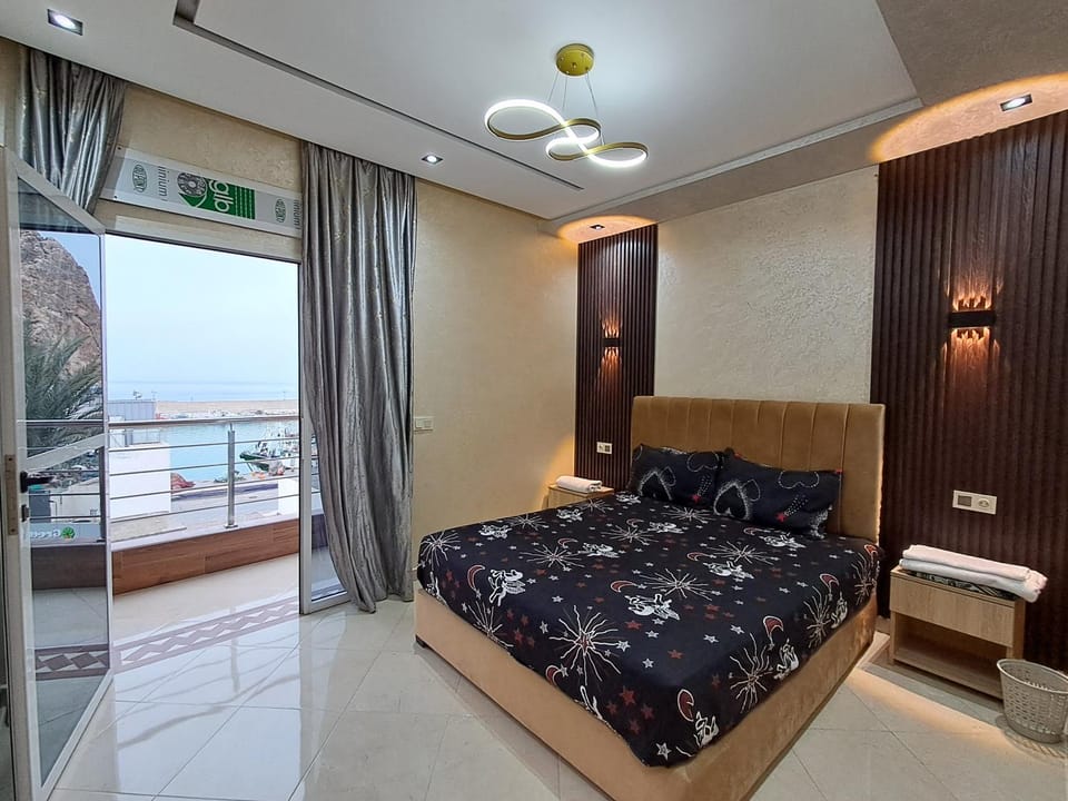 Appartements meublés avec vue sur la mer dans la ville jebha T1 Apartment hotel in Tangier-Tétouan-Al Hoceima