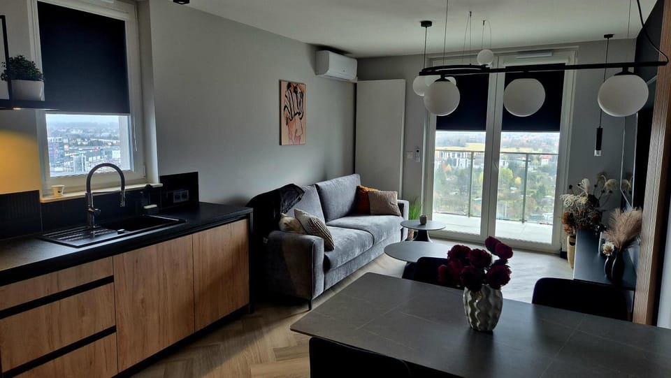 Kitchen or kitchenette, Living room