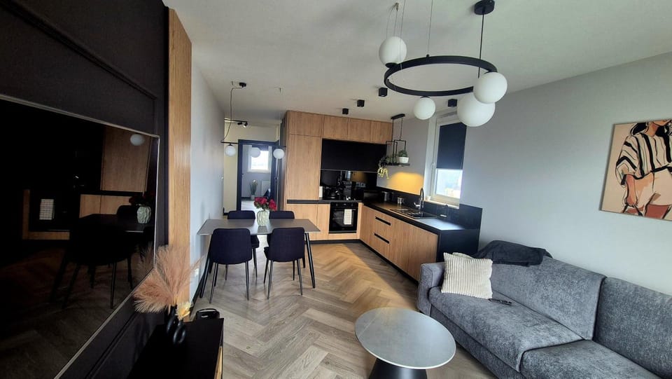 Kitchen or kitchenette, Living room