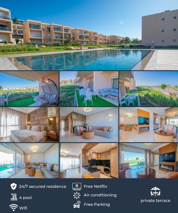 Taghazout Bay Ground Apt Golf & Ocean View Apartment in Agadir